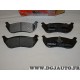 Jeux 4 plaquettes de frein arriere montage kelsey hayes Ferodo FDB1793 pour ford US explorer 2 3 II III jeep wrangler TJ