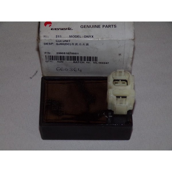 Module allumage electronique Generic 299051070001 pour scooter moto keeway agora fact city evo pixel RY6 cygne x-blade onyx KSR 