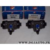 Lot 2 cylindres de roue frein arriere montage lucas NPS N323N106 pour ford maverick nissan terrano R20