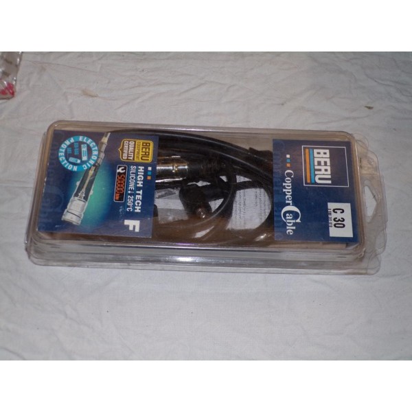 Kit Jeu cable faisceau fils allumage bougie Beru C30 0900301070 pour seat arosa cordoba ibiza 2 II inca toledo skoda felicia oct