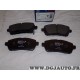 Jeux 4 plaquettes de frein avant montage girling Bosch 0986494574 BP1495 pour daihatsu sirion materia