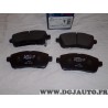 Jeux 4 plaquettes de frein avant montage girling Bosch 0986494574 BP1495 pour daihatsu sirion materia