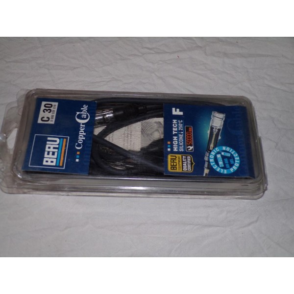 Jeu cable fils allumage bougie Beru C30 0900301070 pour seat arosa cordoba ibiza 2 II inca toledo skoda felicia octavia volkswag