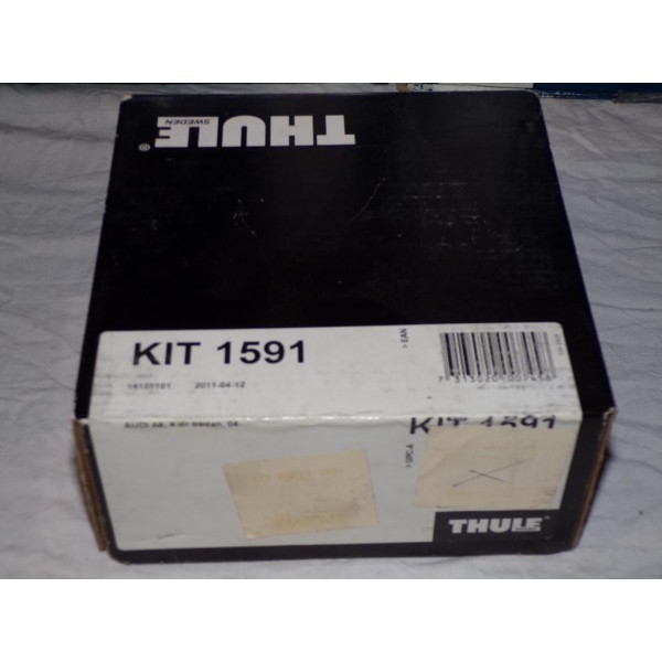 Kit pieds fixation barre de toit Thule 1591 KIT1591 pour audi A6 sedan partir de 2004 