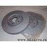 Paire disques de frein avant 302mm diametre ventilé Bosch 0986479A88 BD2148 pour peugeot RCZ