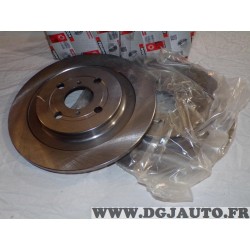 Paire disques de frein arriere plein 278mm diametre Ferodo DDF1588 pour toyota yaris XP9 XP13 daihatsu charade