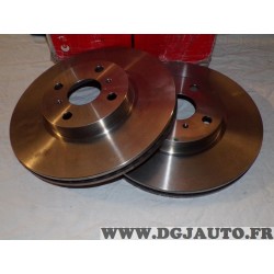 Paire disques de frein avant 275mm diametre ventilé Brembo 09A53510 pour toyota yaris XP9 XP13 corolla E150