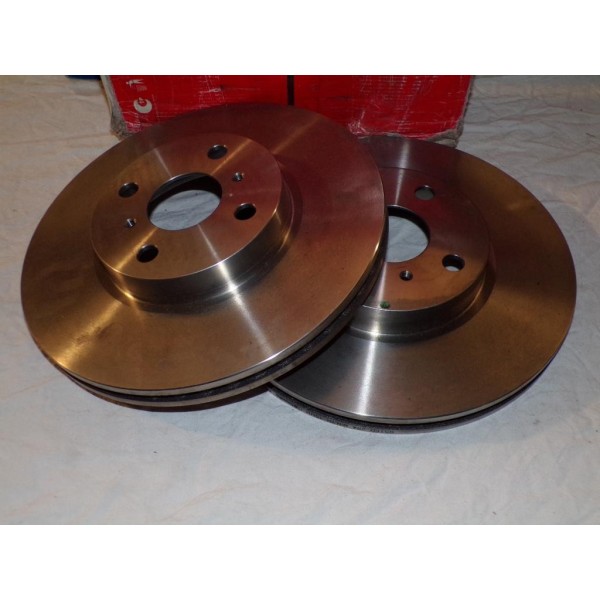 Paire disques de frein avant 275mm diametre ventilé Brembo 09A53510 pour toyota yaris XP9 XP13 corolla E150 