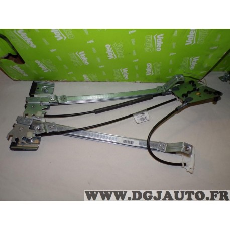 Mecanisme leve vitre electrique sans moteur porte avant droite Valeo 851037 pour seat ibiza 5 portes partir de 2008 