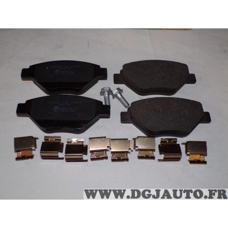 Jeux 4 plaquettes de frein avant montage bendix Renault 7701207673 pour renault megane 2 II 