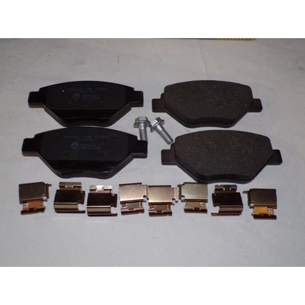 Jeux 4 plaquettes de frein avant montage bendix Renault 7701207673 pour renault megane 2 II 