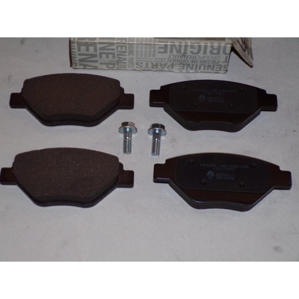 Jeux 4 plaquettes de frein avant montage bendix Renault 410609192R pour renault megane 2 II 1.4 1.6 essence 
