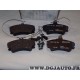 Jeux 4 plaquettes de frein avant montage girling Renault 6025171456 pour renault espace 2 II