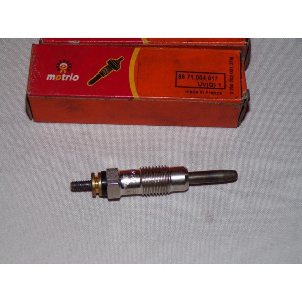 Lot 2 bougies de préchauffe Motrio 8671004017 pour citroen ax peugeot 106 rover 114 metro 1.4D ford escort 3 4 5 6 7 III IV V VI