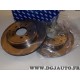Paire disques de frein arriere 290mm diametre plein Sasic 2464F14J pour peugeot 605 citroen XM