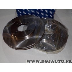 Paire disques de frein avant ventilé 260mm diametre Sasic 9004372J pour BMW Z1 roadster serie 3 E30