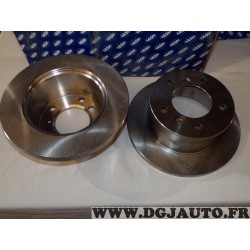 Paire disques de frein arriere plein 272mm diametre Sasic 9004842J pour mercedes sprinter W901 W902 W903 W904 W905 volkswagen LT