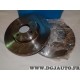 Paire disques de frein avant ventilé 257mm diametre Sasic 9004365J pour alfa romeo 164 fiat croma lancia thema delta HF 