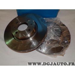 Paire disques de frein avant ventilé 257mm diametre Sasic 9004365J pour alfa romeo 164 fiat croma lancia thema delta HF