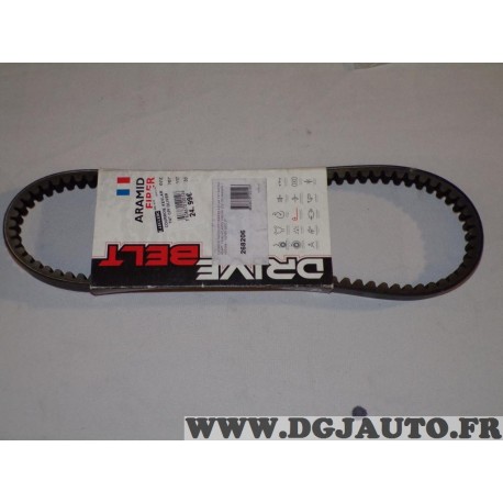Courroie entrainement transmission Aramid 268206 30304 pour moto scooter derbi atlantis 100 LX4 125 CPI aragon hussar oliver dop