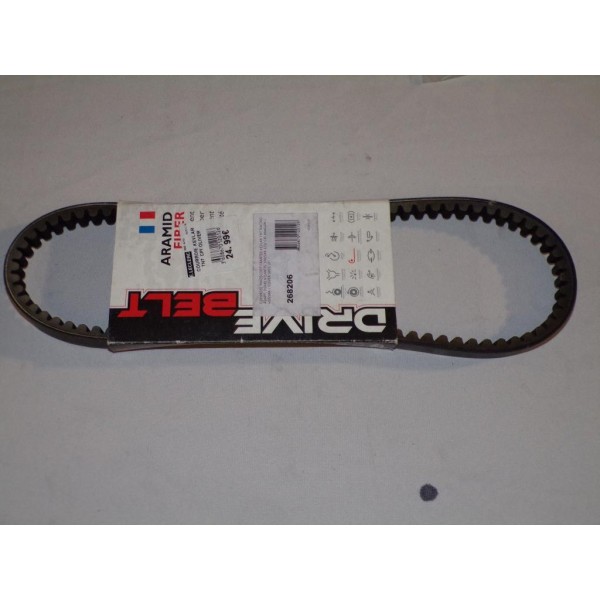 Courroie entrainement transmission Aramid 268206 30304 pour moto scooter derbi atlantis 100 LX4 125 CPI aragon hussar oliver dop