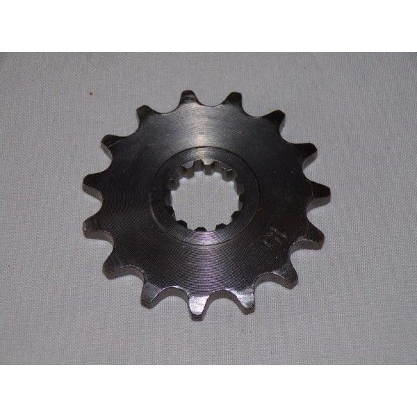 Pignon 15 dents 420 sortie de boite TNT 260425 pour moto AM6 peugeot MBK 