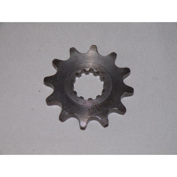 Pignon 12 dents 420 sortie de boite TNT 260422 pour moto AM6 