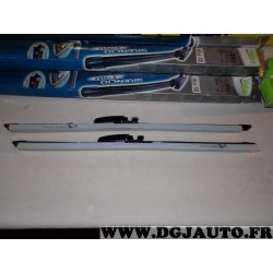 Paire balais essuie glace 580 + 550mm souple silencio xtrm Valeo VM350 574305 pour audi A4 de 2002 à 2009