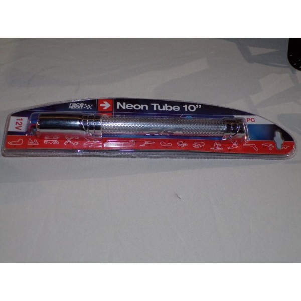 Tube neon bleu 10" 10 pouces avec grille Race sport TCR10BL universel 