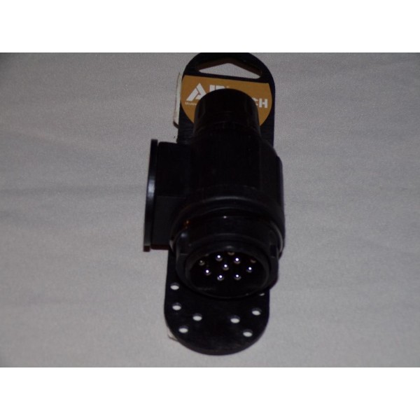 Prise male 13 poles faisceau attelage remorque caravane Abtech 244051 