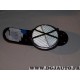 Paire catadioptres reflecteur 54mm diametre rond blanc Abtech 242661 