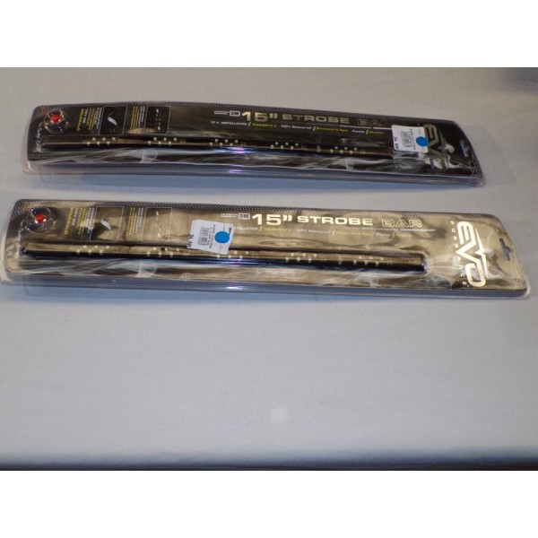 1 Barre flexible 30 LEDS 6500K blanc 17" 17 pouces evo performance Sumex 93183 waterproof 