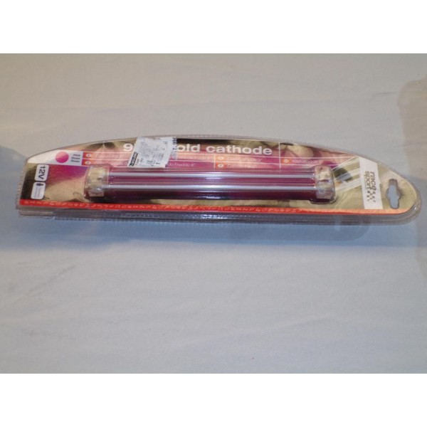 Blister 2 tubes neon cathode rose 9" 9 pouces de long Race sport TCC29PK 