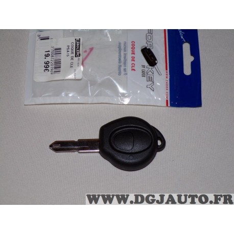 Clé vierge à tailler 1 bouton Cadox PSA15 pour peugeot 206 