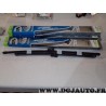 Paire balais essuie glace 600 + 500mm souple silencio xtrm Valeo VM822 577822 pour BMW X5 X6 E70 E71 E72