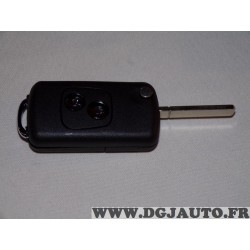 Clé vierge à tailler télécommande 2 boutons Klemax PSA230 pour peugeot 407 1007 partner