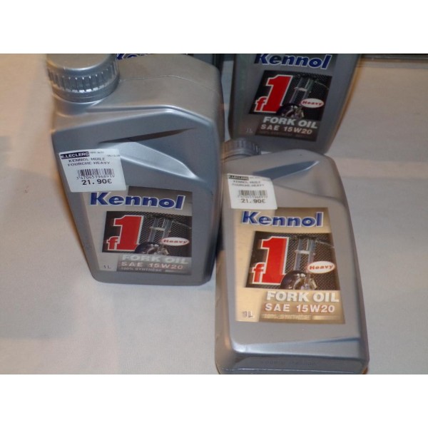 1 Bidon 1L 1 litre huile fourche Kennol Fork oil 15W20 F1 Heavy 