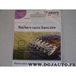 Personnalisation carte bleue bancaire stikers Foot americain Kisikol