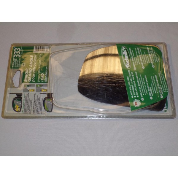 Miroir vitre glace retroviseur avant gauche  grand angle Technik'a 333 403633 pour ford mondeo partir de 2007 