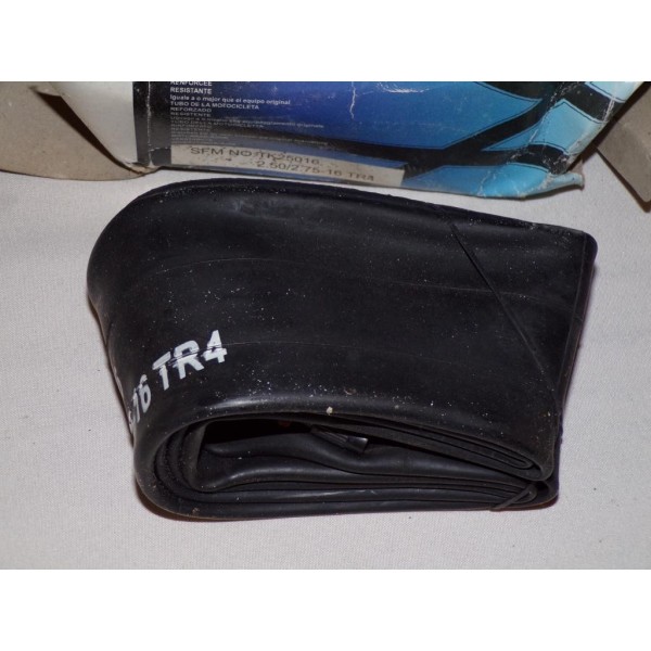 Chambre à air pneu roue 2.50/2.75-16 TR4 Kyoto TK25016 pour moto scooter 