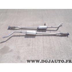 1 Silencieux echappement intermediaire avec tresse (envoi coupé en 2 juste remettre un manchon) Fiat 51762578 pour fiat punto 2 