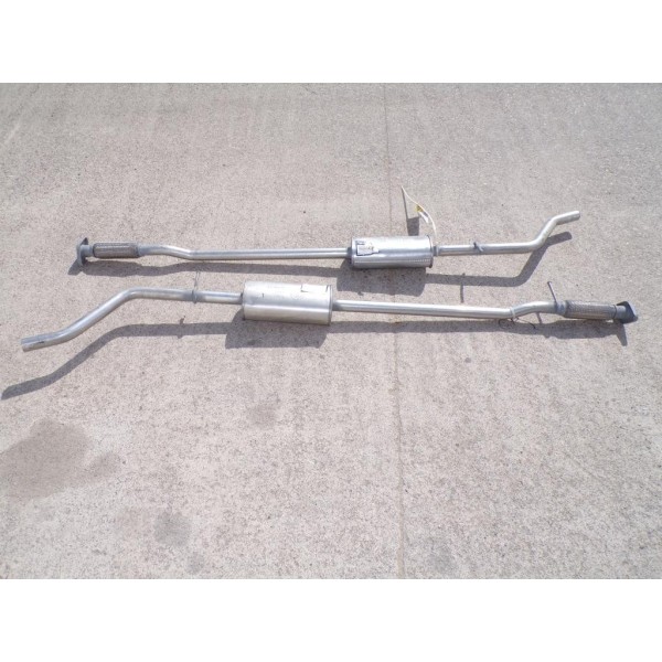 1 Silencieux echappement intermediaire avec tresse (envoi coupé en 2 juste remettre un manchon) Fiat 51762578 pour fiat punto 2 