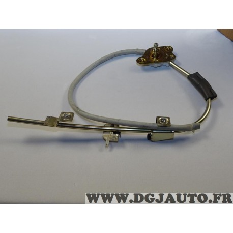 Mecanisme leve vitre manuel porte arriere gauche Fiat 7627408 pour fiat uno 