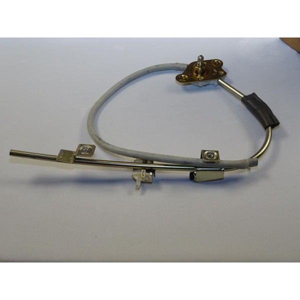 Mecanisme leve vitre manuel porte arriere gauche Fiat 7627408 pour fiat uno 