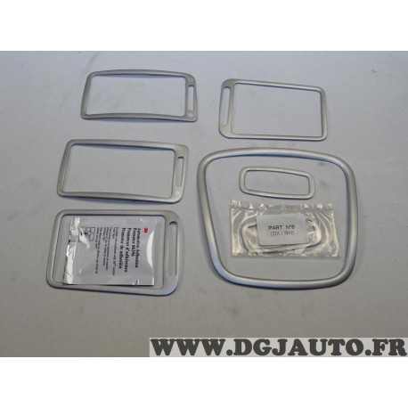 Kit contours cadre bouches ventilations chauffage commande tableau de bord Fiat 50901268 pour fiat idea 