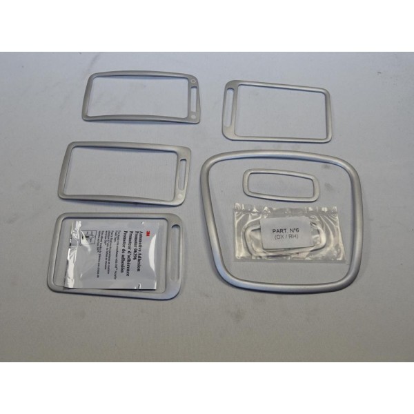 Kit contours cadre bouches ventilations chauffage commande tableau de bord Fiat 50901268 pour fiat idea 