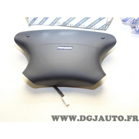 Airbag centre de volant gris carbone commande klaxon avertisseur sonore Fiat 720903614 pour fiat marea de 1996 à 2002 