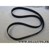 Courroie accessoire 6PK1224 Fiat 9651255580 pour fiat fiorino 3 III qubo citroen nemo peugeot 206 bipper 1.4 essence