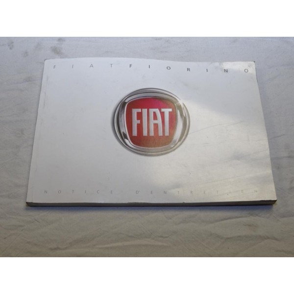 Manuel livret documentation notice entretien Fiat 60381424 pour fiat fiorino
