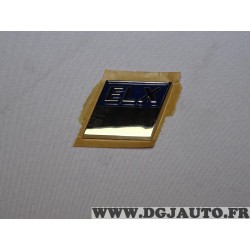 Logo motif monogramme ecuson embleme badge ELX Fiat 46757613 pour fiat punto 2 II de 1999 à 2003 